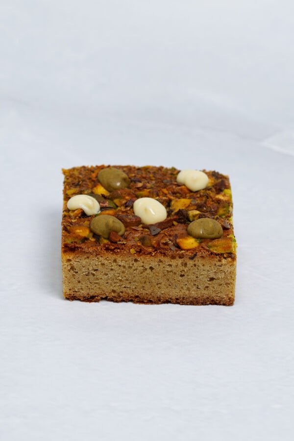 Brownie Pistacho Chocolate Blanco